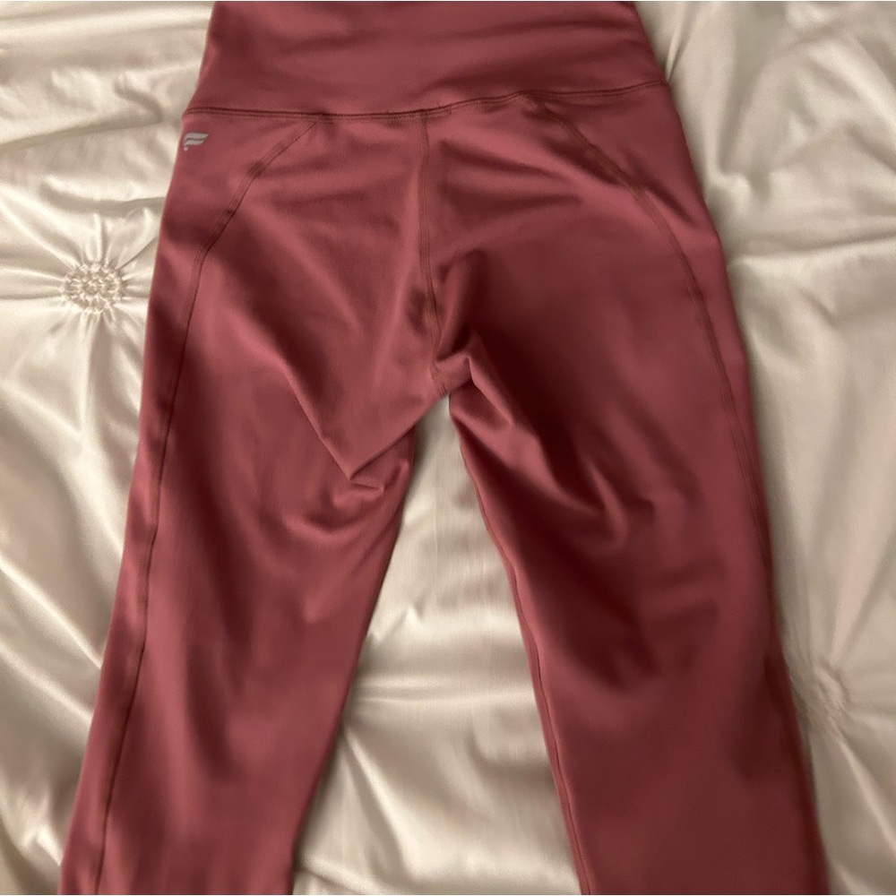 pink ish fabletic leggings